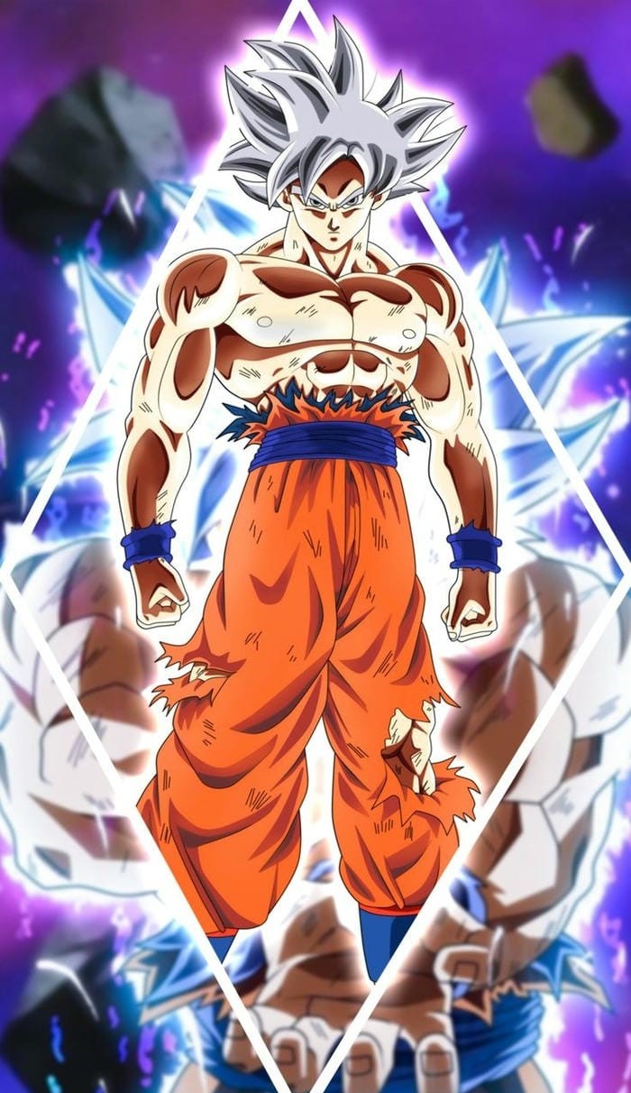 hình nền goku ngầu