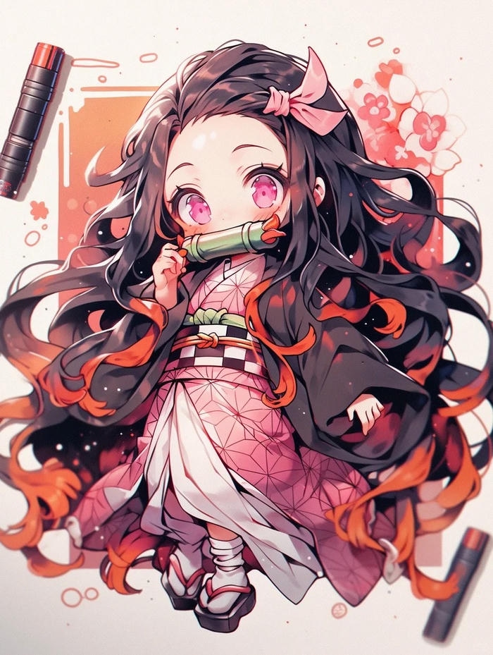 hình nền nezuko cute