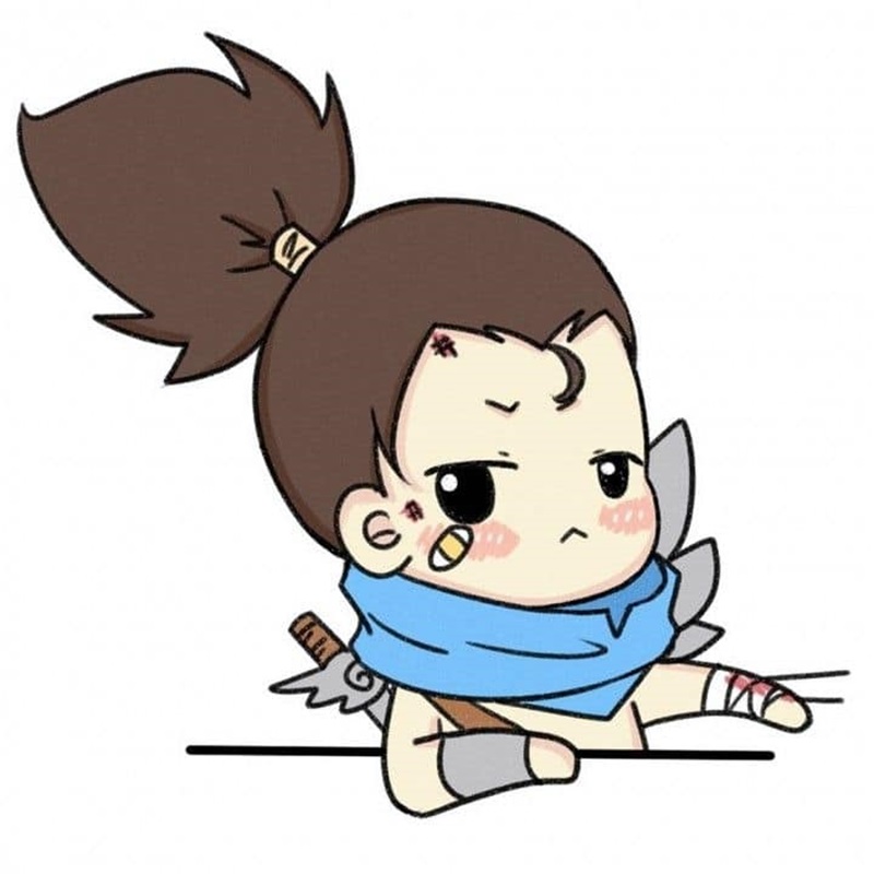 hình nền yasuo chibi đáng yêu