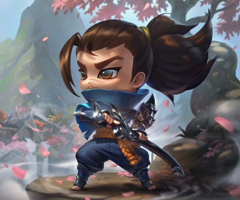 hình nền yasuo chibi mới nhất