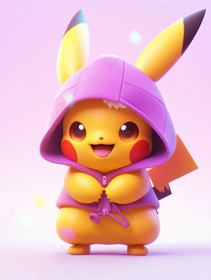 hình vẽ pikachu