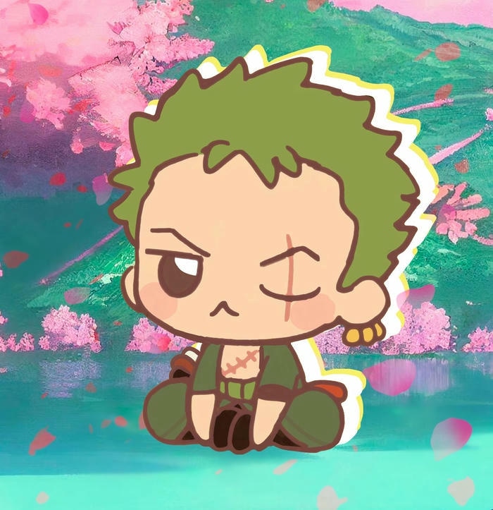 hình zoro chibi cute