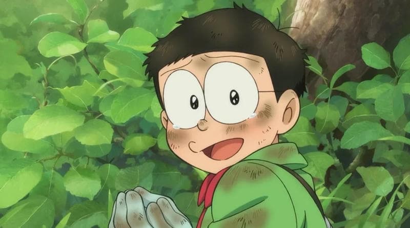 mặt nobita bẩn