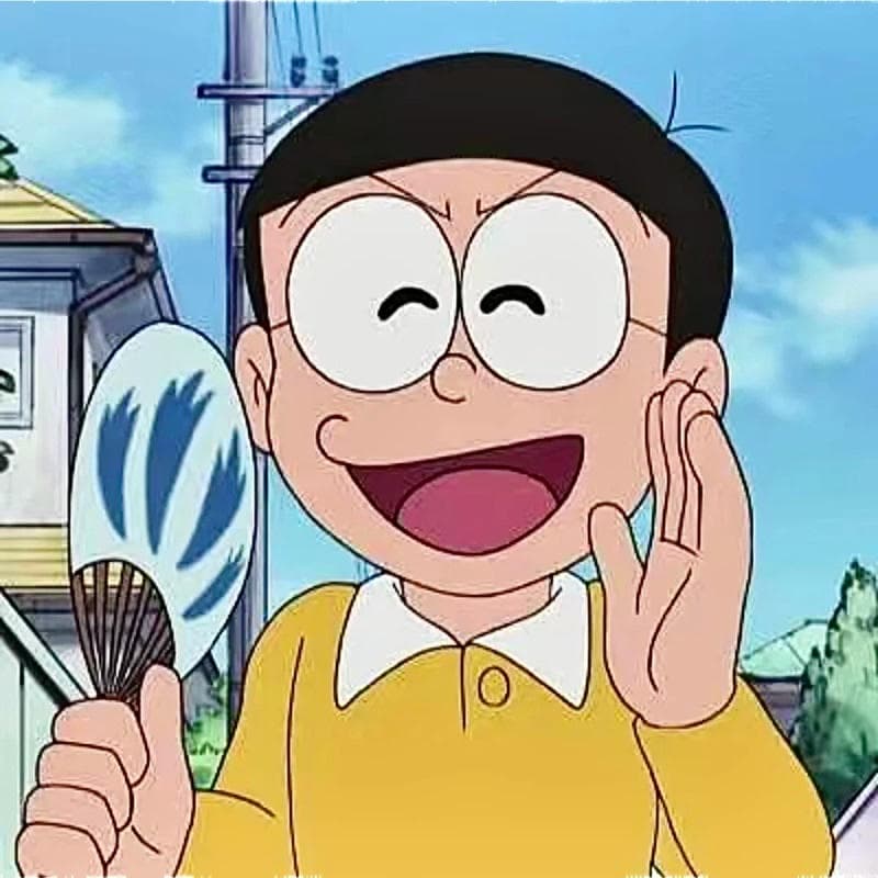 nobita cười đẹp