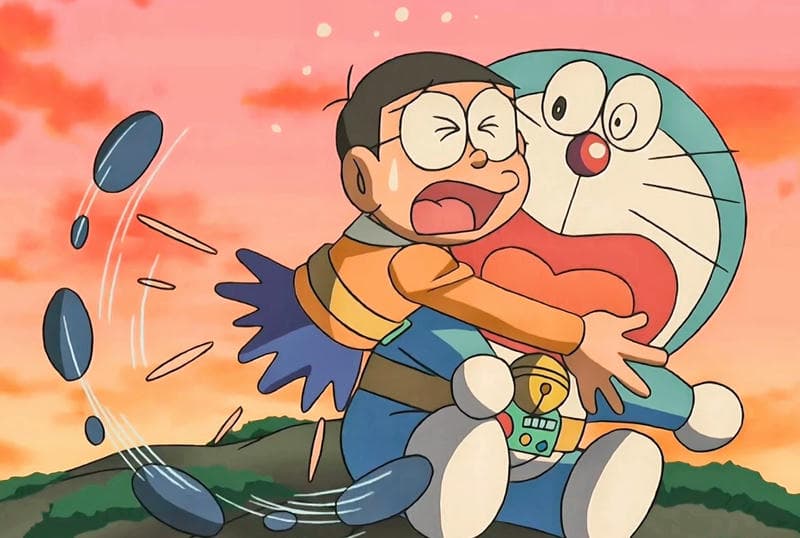 nobita làm nungc doẻmon