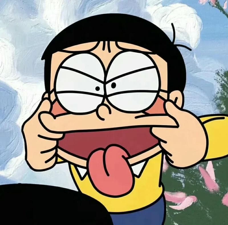 nobita mặt xấu