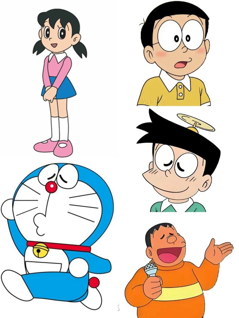 nobita và các bạn