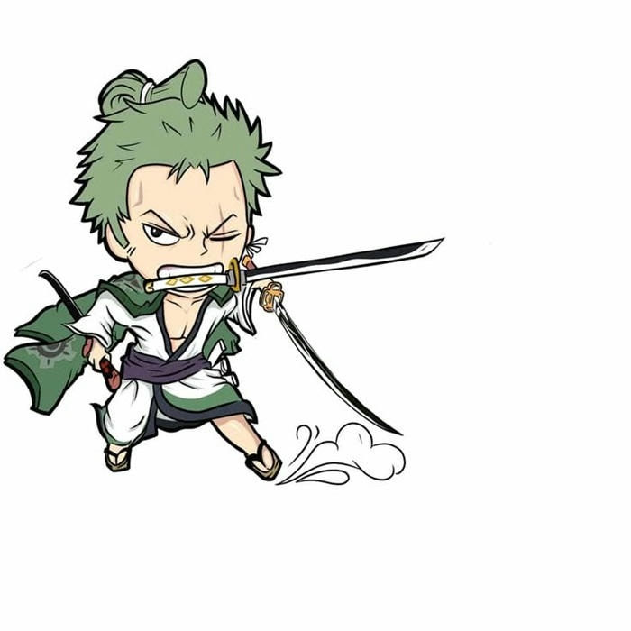 zoro chibi cực ngầu