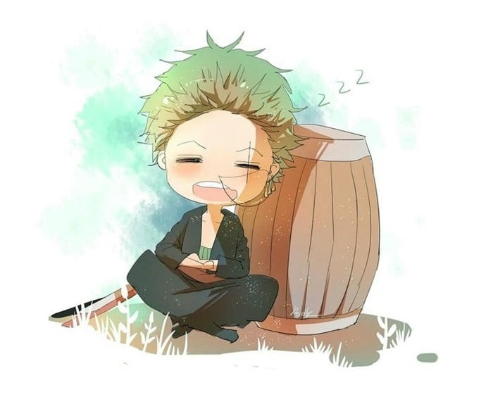 zoro chibi de thuong