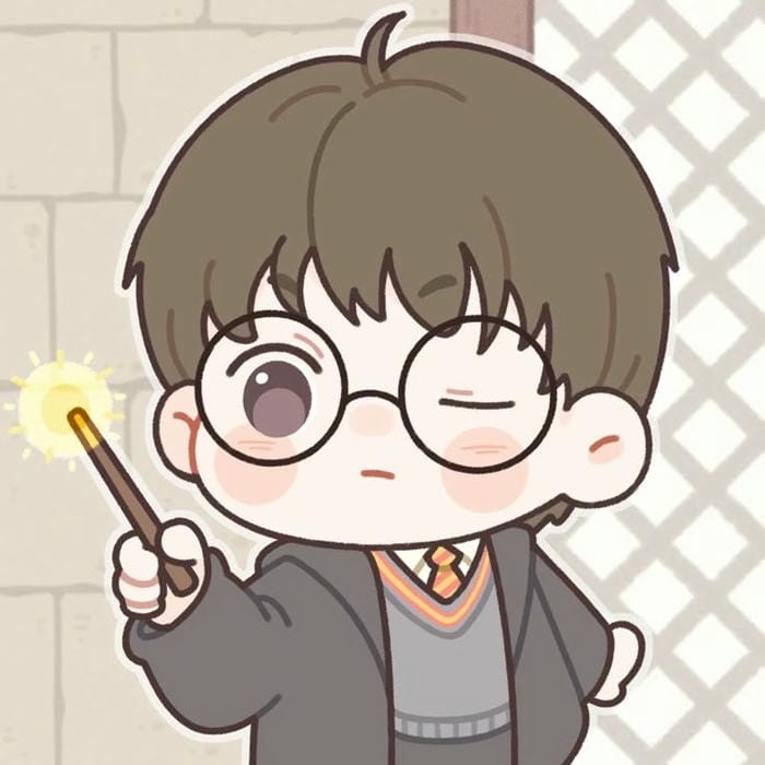 ảnh Harry Potter chibi cute
