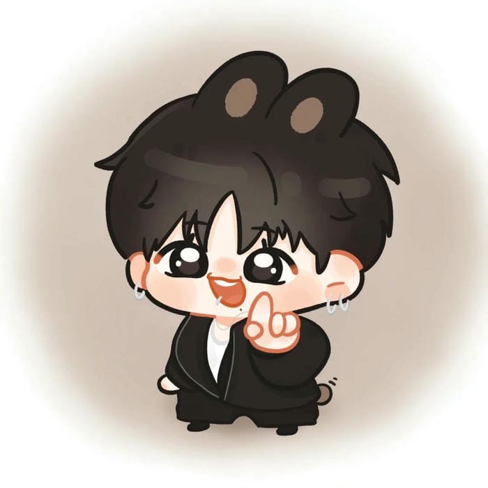 ảnh chibi của Jungkook