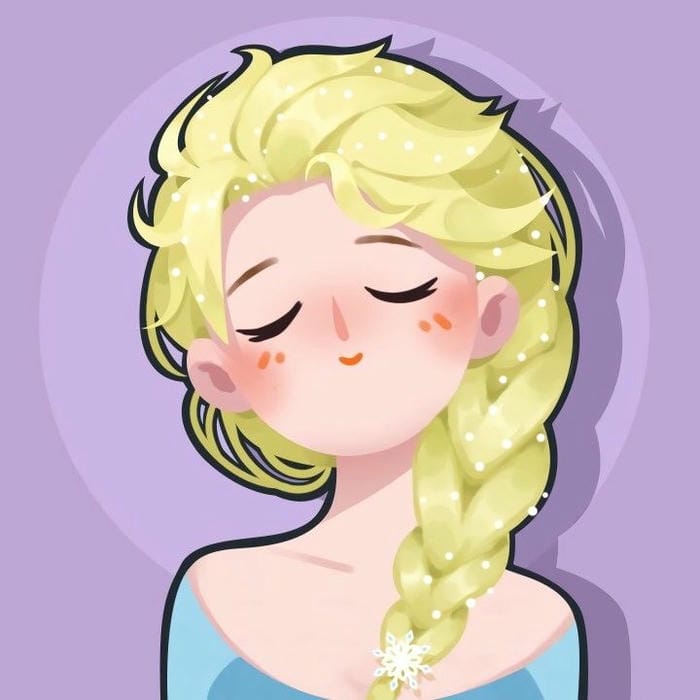 ảnh chibi elsa đẹp nhất