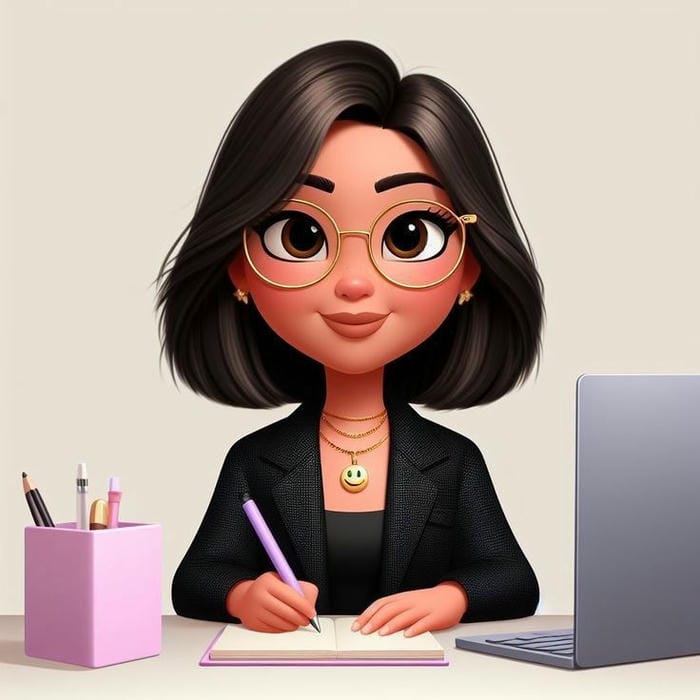 ảnh cô giáo chibi