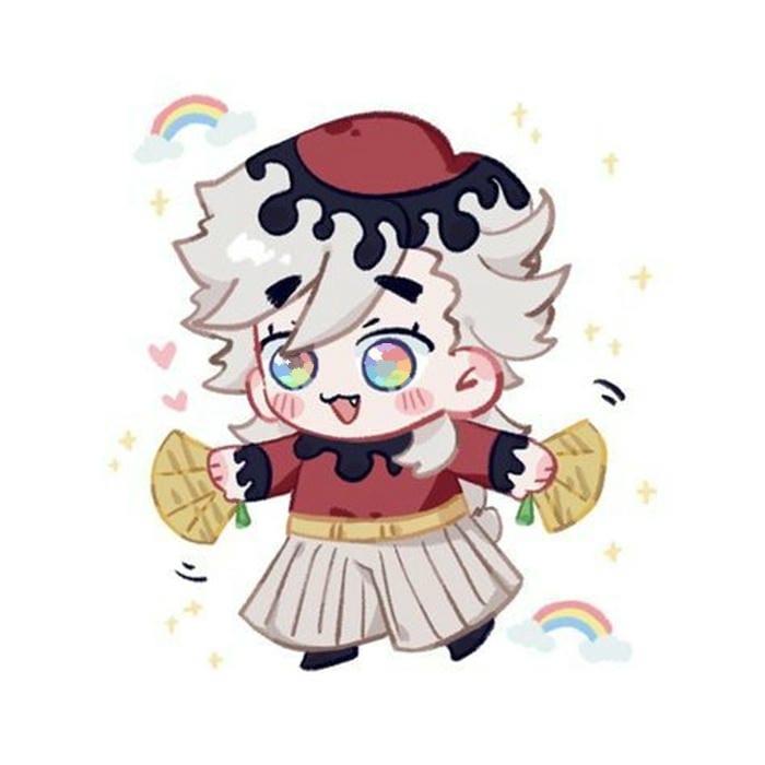 ảnh douma chibi đáng yêu