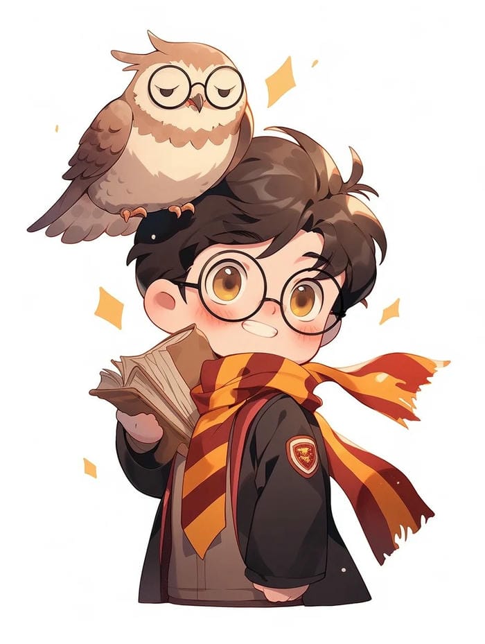 ảnh harry potter chibi đẹp nhất