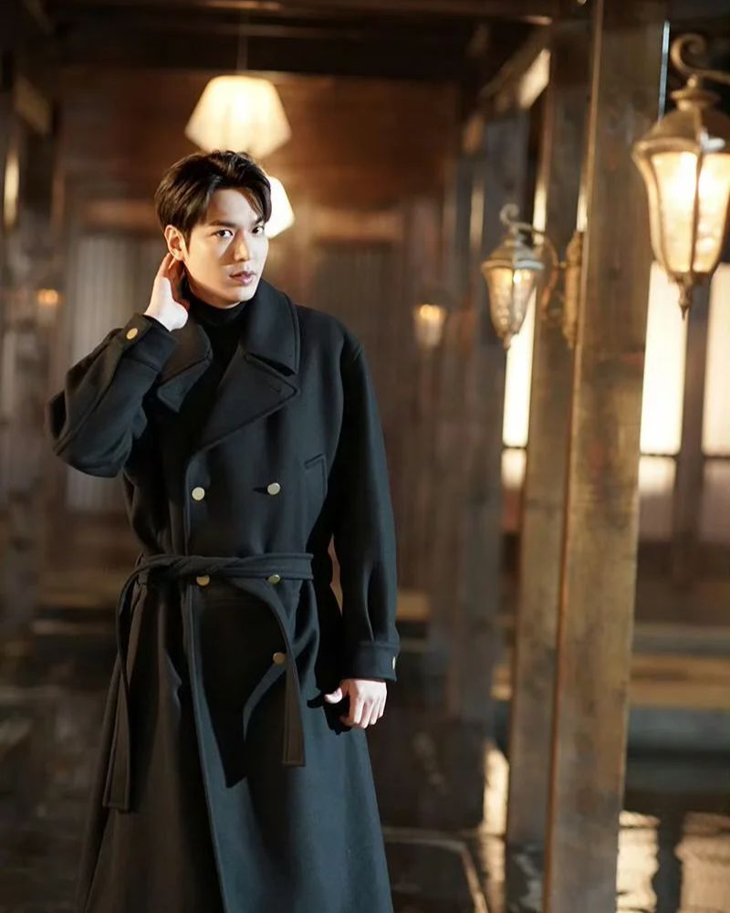 ảnh lee min ho áo đen