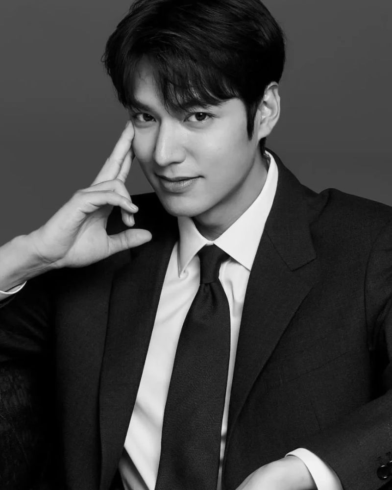 ảnh lee min ho trắng đen