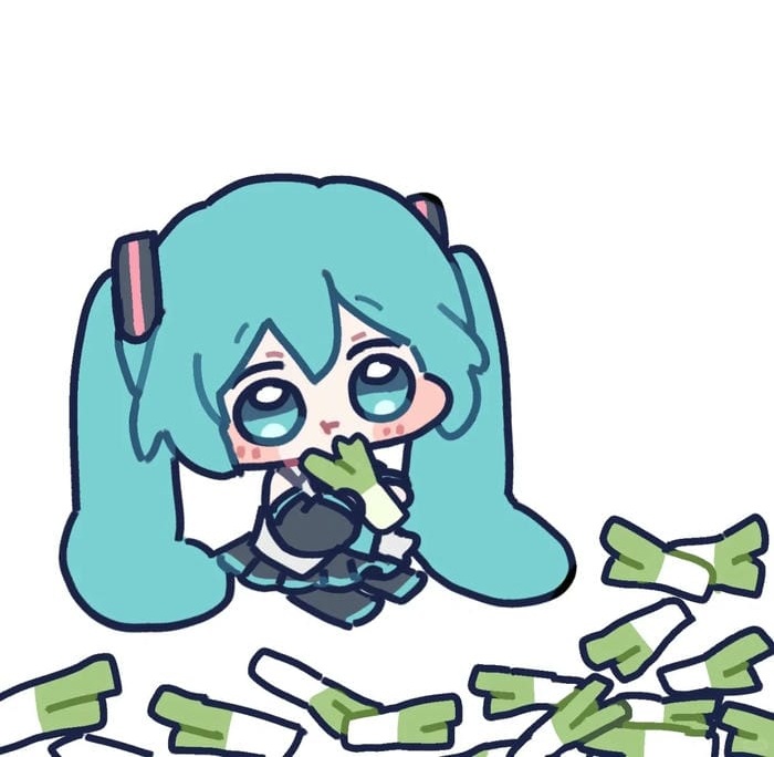 ảnh miku chibi cute