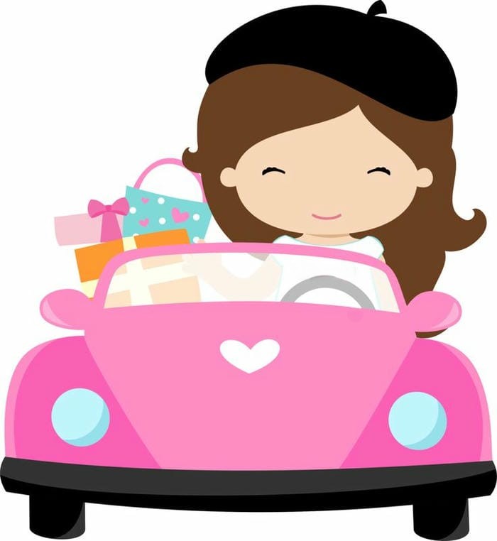 ảnh ô tô chibi dễ thương