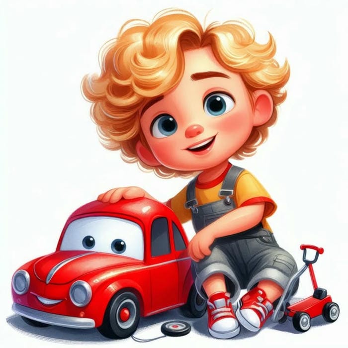 ảnh ô tô chibi đẹp nhất