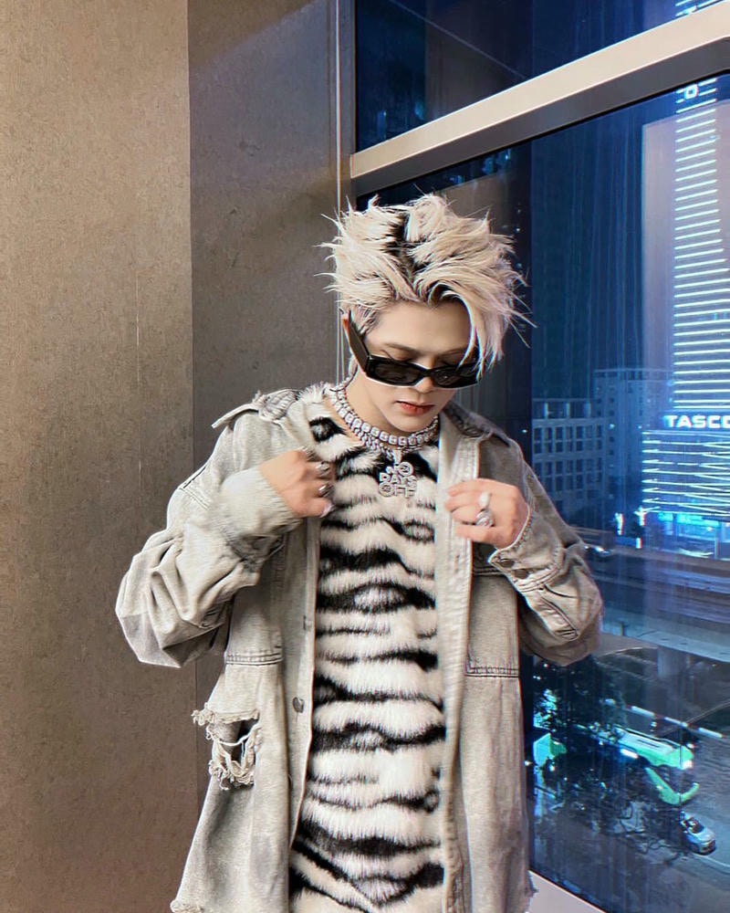 ảnh rhyder cute áo vằn