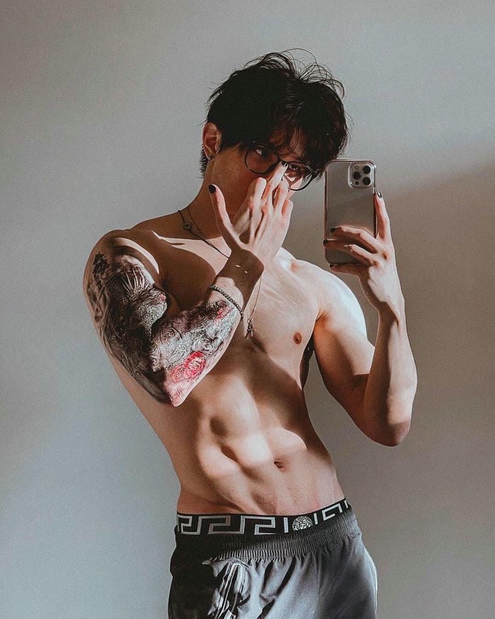 ảnh trai 6 múi chất