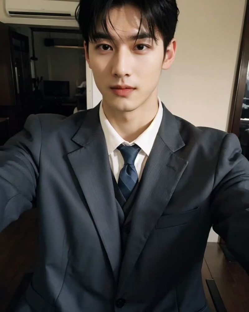 ảnh trai đẹp mặc vest ngầu