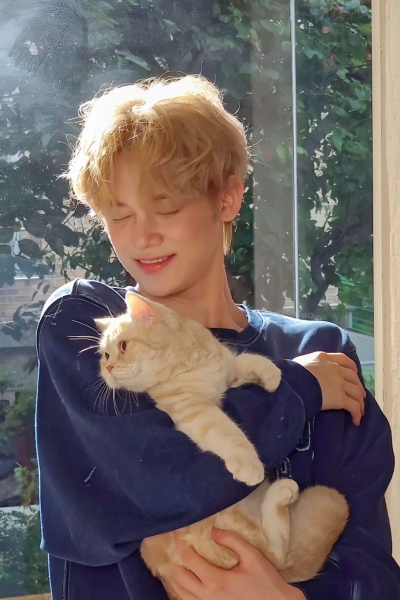 ảnh trai hàn quốc tóc vàng