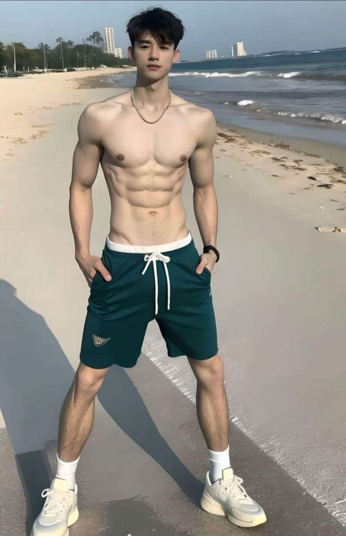 ảnh trai sáu múi