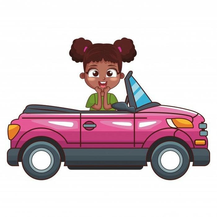 ảnh xe ô tô chibi đep