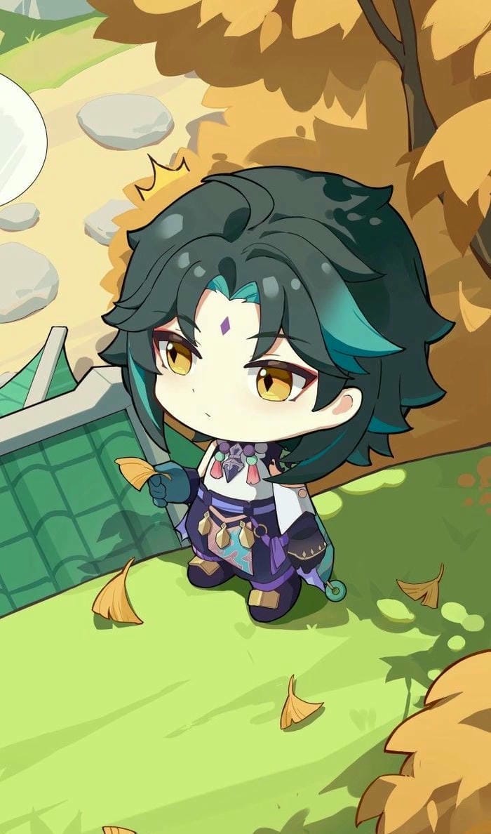 ảnh xiao chibi đẹp nhất