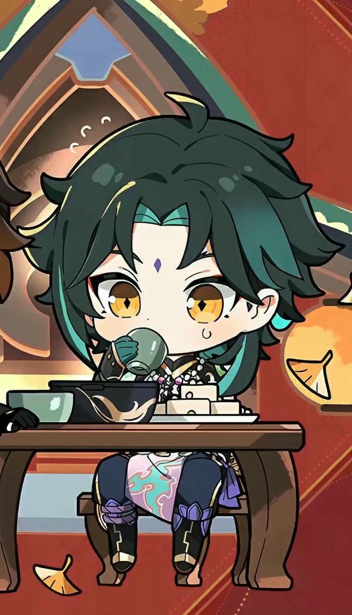 ảnh xiao dễ thương