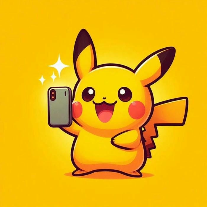 avt pikachu chibi cực đẹp