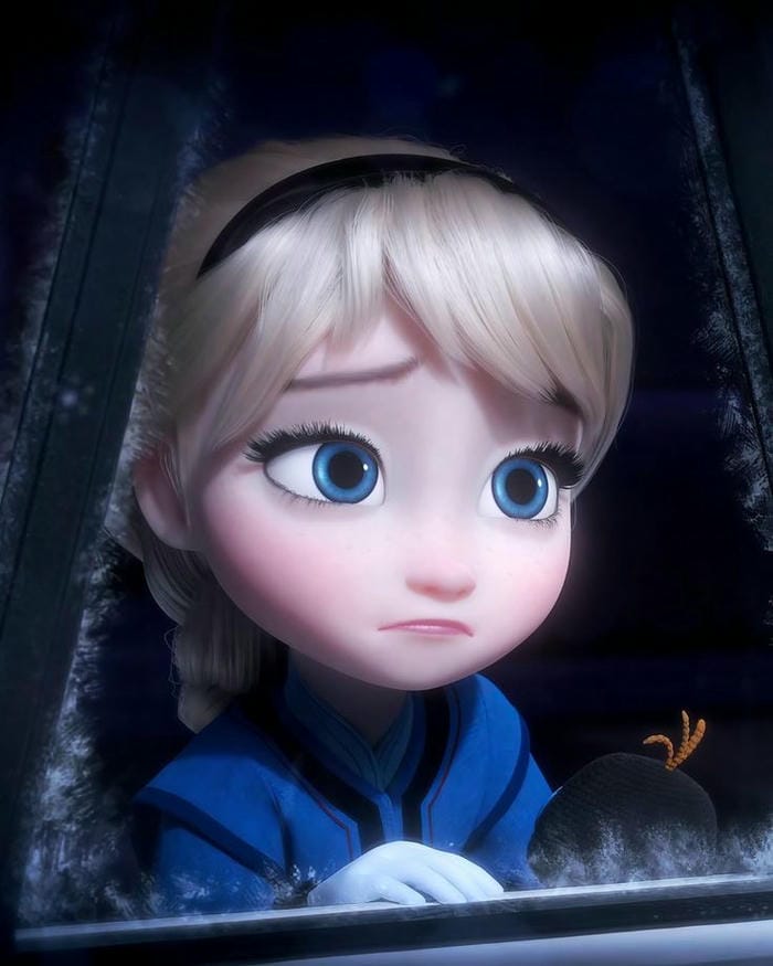 chibi elsa kawaii