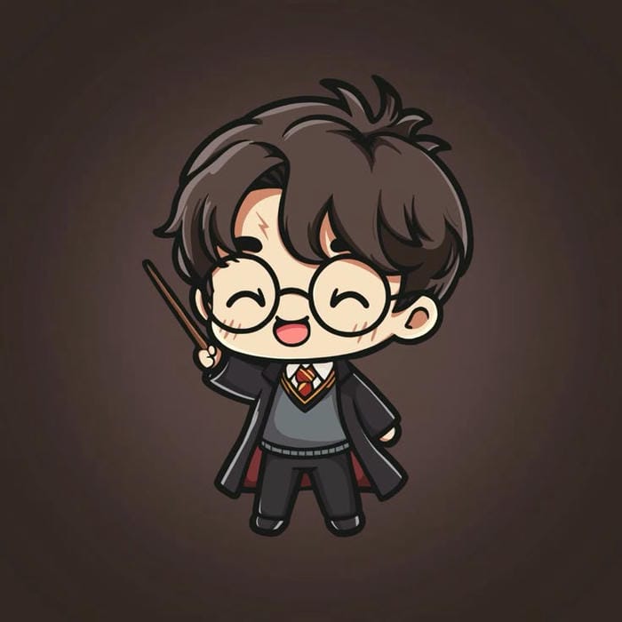 chibi harry potter