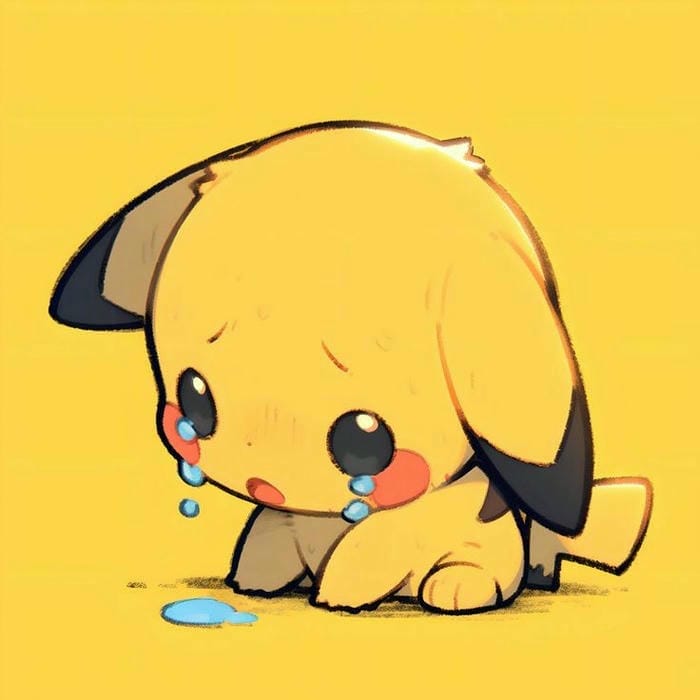 chibi vẽ pikachu cute