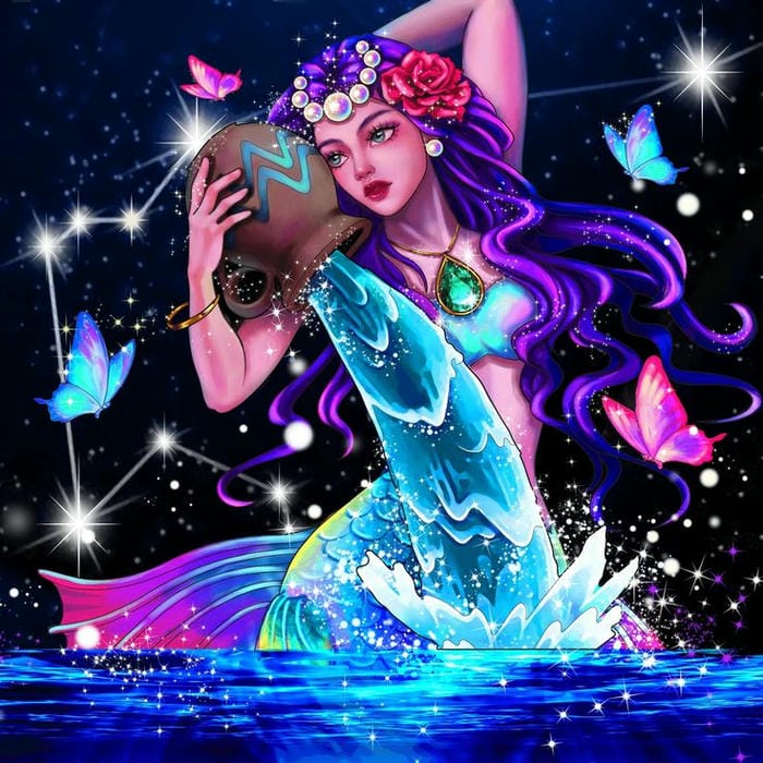 cung bảo bình chibi đẹp