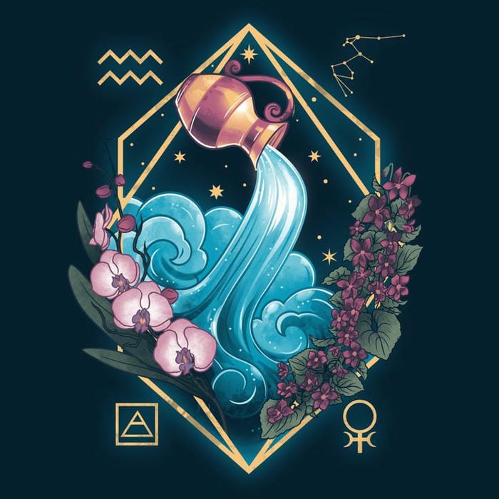 cung bảo bình chibi đep