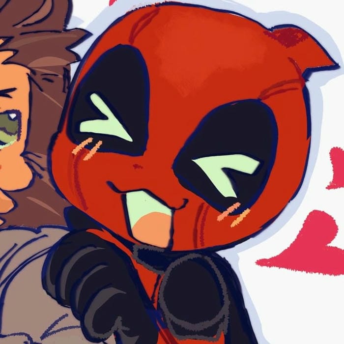 deadpool chibi đáng yêu