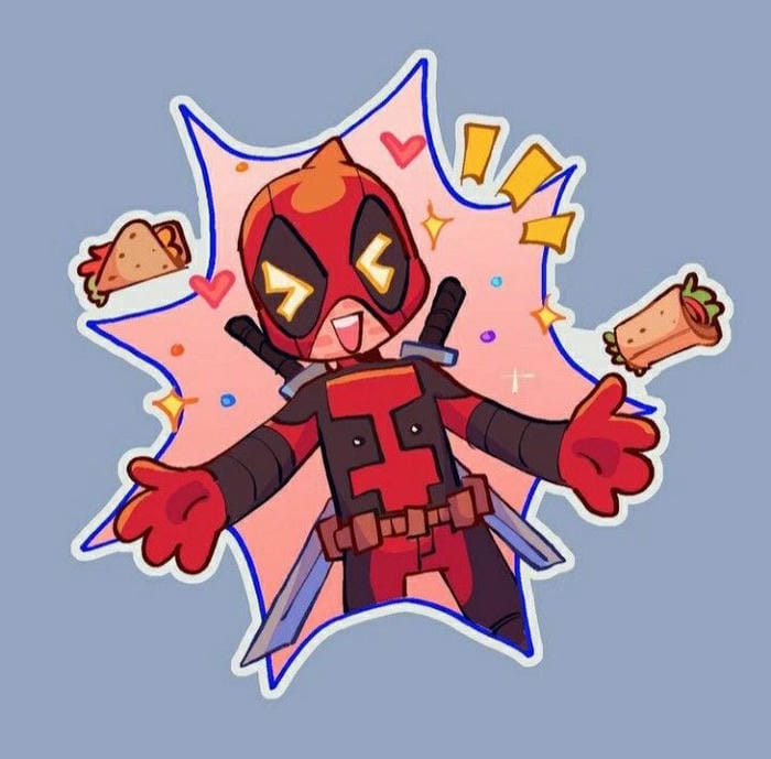 deadpool chibi đẹp