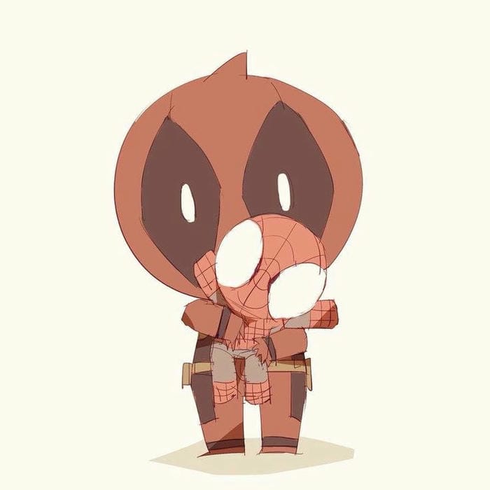 deadpool chibi đẹp cực