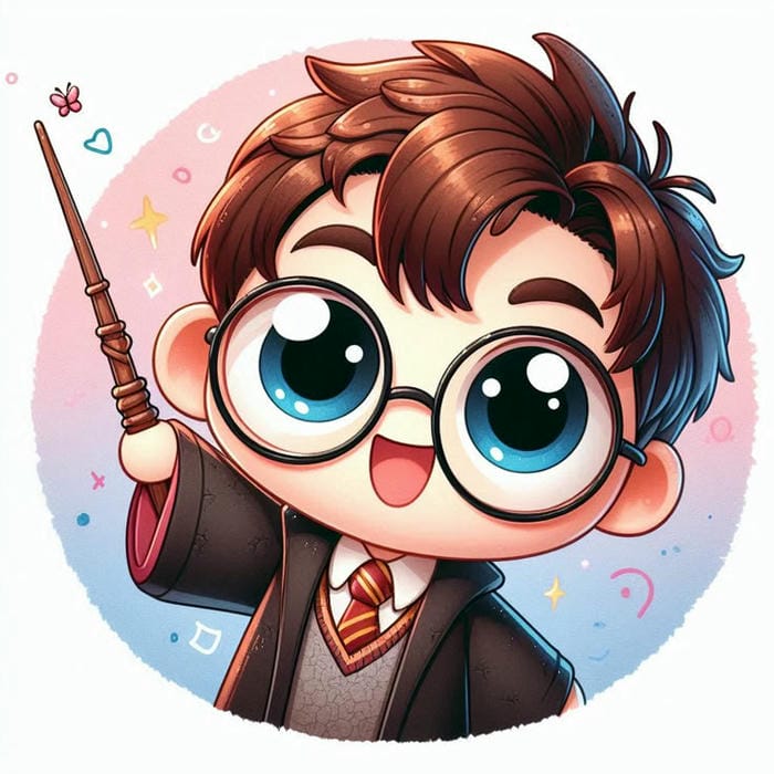 hình ảnh Harry Potter chibi cực cute