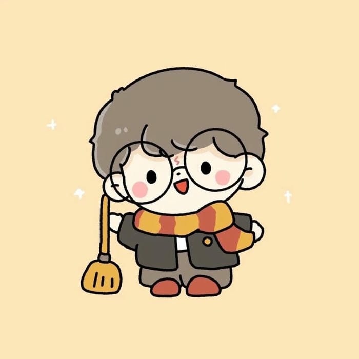 hình ảnh Harry Potter chibi siêu cute