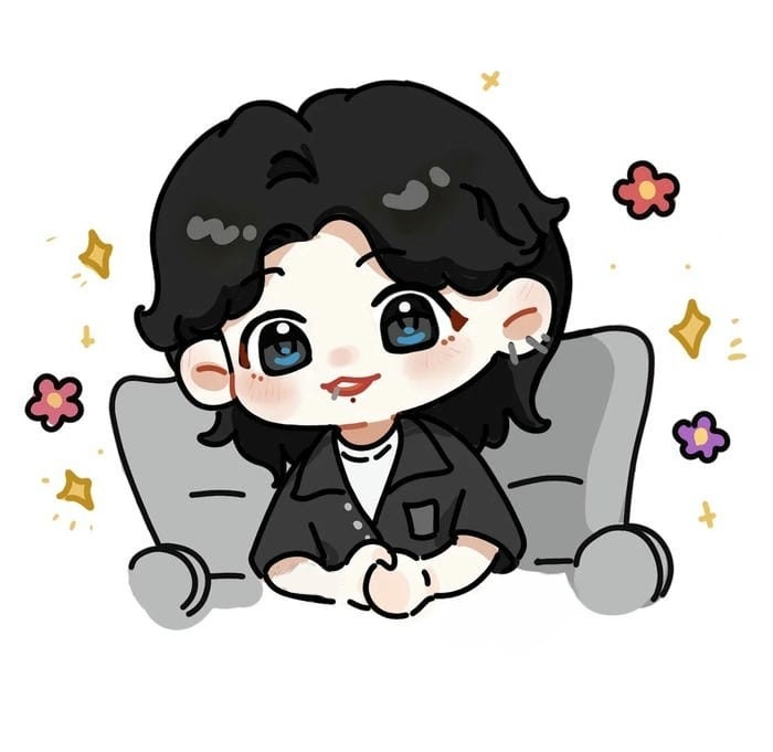 hình ảnh chibi Jungkook cute