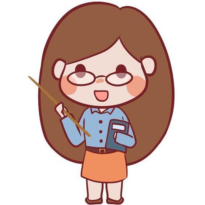 hình ảnh cô giáo chibi cute