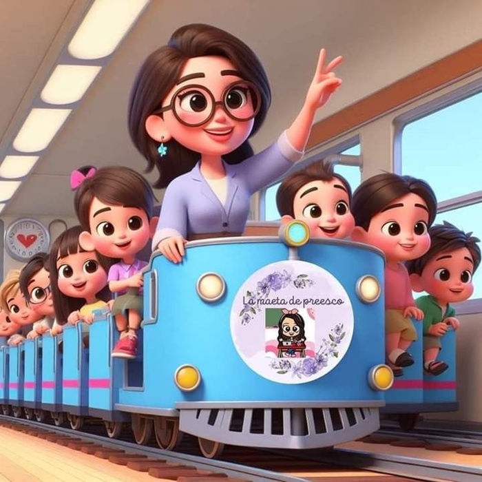 hình ảnh cô giáo và học sinh chibi đẹp cực