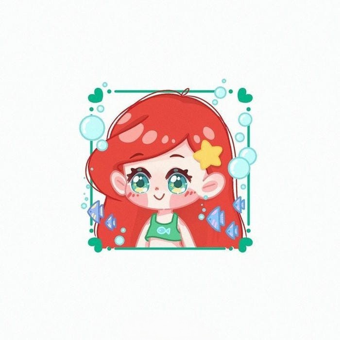 hình ảnh công chúa chibi cực xinh