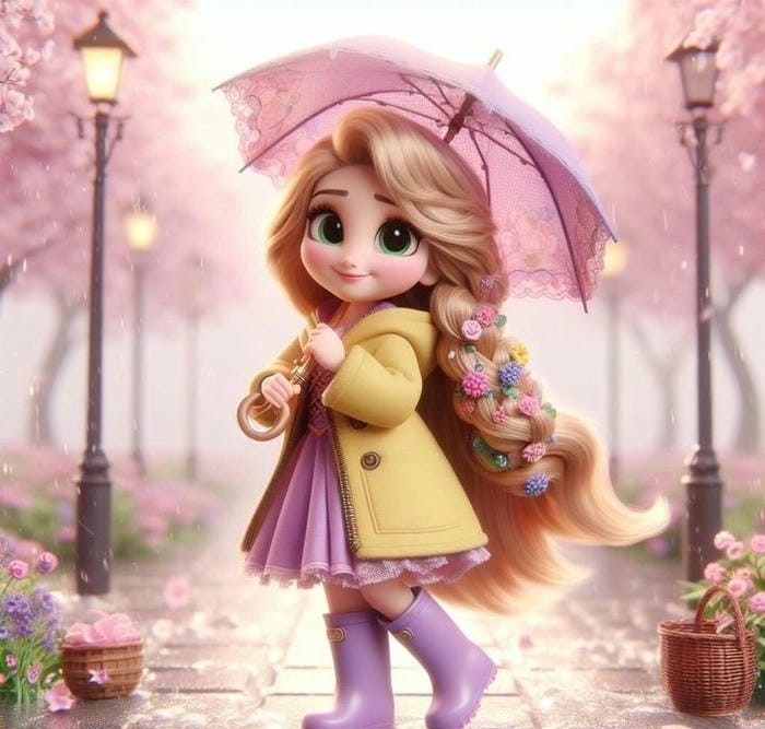 hình ảnh công chúa chibi cute