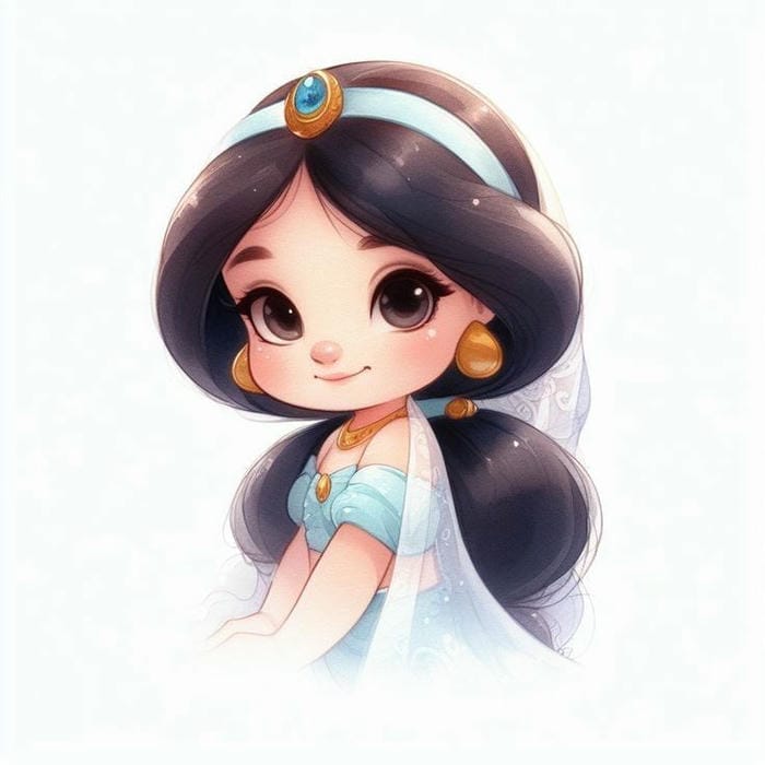 hình ảnh công chúa chibi đẹp