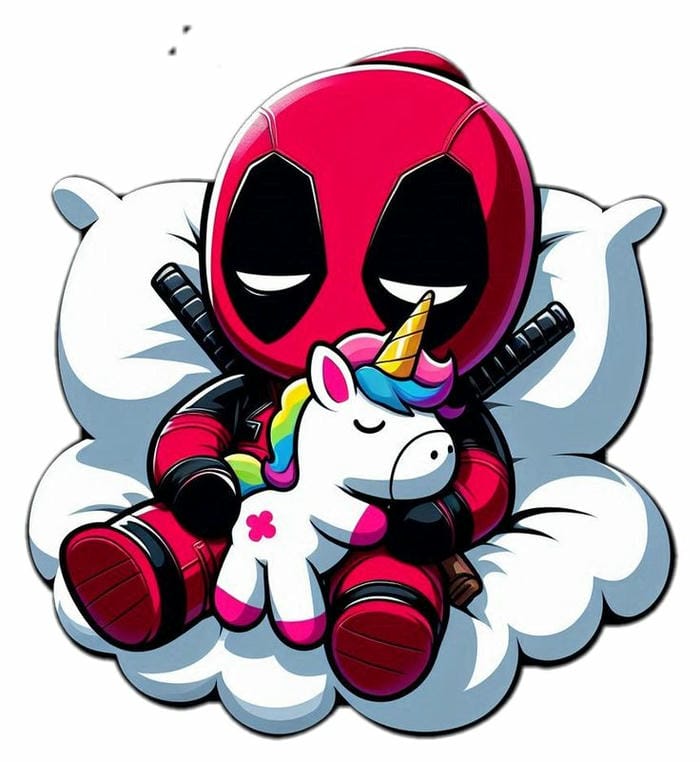 hinh anh deadpool chibi đáng yêu